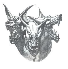 53 Best Hellhound Tattoo Drawings ideas | hellhound tattoo, tattoo drawings, drawings