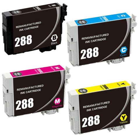 Epson 288 Ink Cartridges - Epson Printer Ink 288 4-Pk @ $31.96