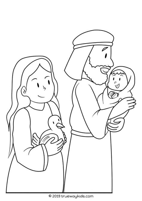 Simeon and Anna – Jesus presented in the temple - Trueway Kids