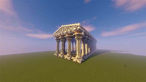 Trying out Greek architecture in Minecraft. : r/Minecraftbuilds