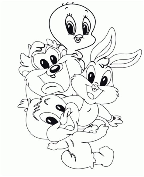 Free Printable Looney Tunes Coloring Pages For Kids