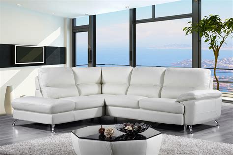 Genuine Leather Sectional Sofa With Chaise | Review Home Co