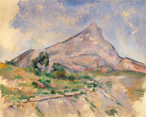 Mont Sainte-Victoire - Paul Cezanne | Endless Paintings