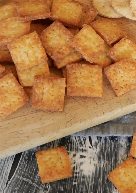 Gluten-Free Cheese Crackers - Chef Alina