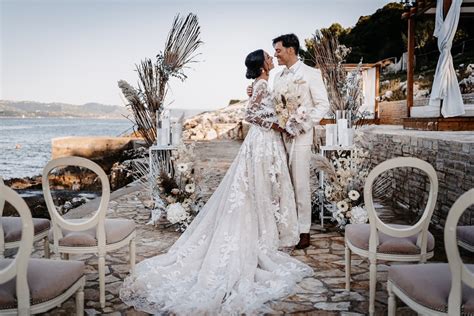 A Sultry Seaside Wedding In Croatia With A Hint of Boho Love