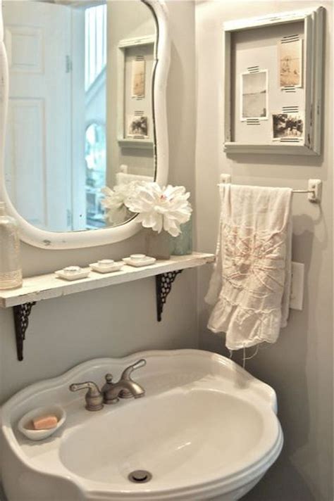 50+ Interesting Shabby Chic Bathroom Decor Ideas - Page 51 of 51