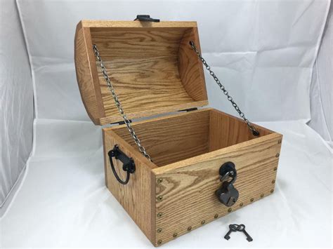 Pirate's Treasure Chest Keepsake box – King's Fine Woodworking Inc