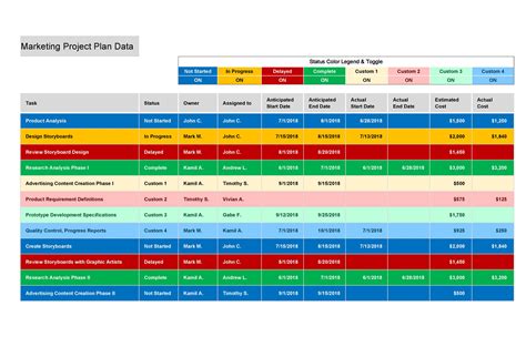 Event Tracker Template Excel