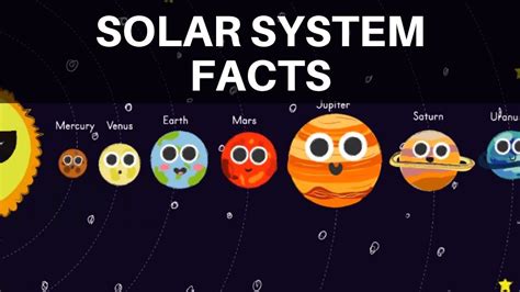 Facts about the Solar System - Space Facts for Kids - Solar System Infor... | Solar system ...