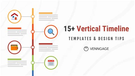 Vertical Timeline Design