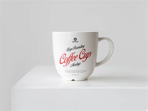 Free Logo Branding Coffee Cup Mockup by Mockup Planet on Dribbble