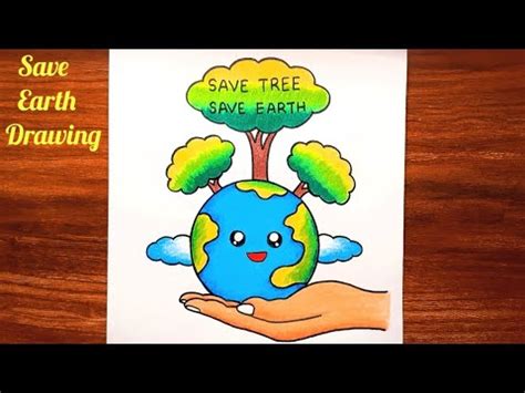 Details more than 82 save the earth poster drawing latest - xkldase.edu.vn