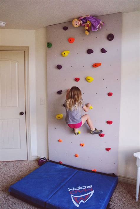 25 Fun Climbing Wall Ideas For Your Kids Safety | HomeMydesign