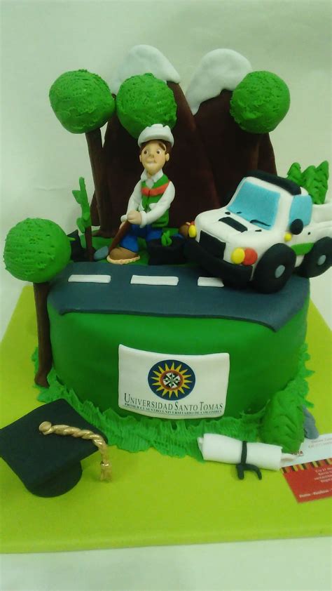 Torta ingeniero ambiental | Decoracion de grados, Ingeniería ambiental, Ingeniero