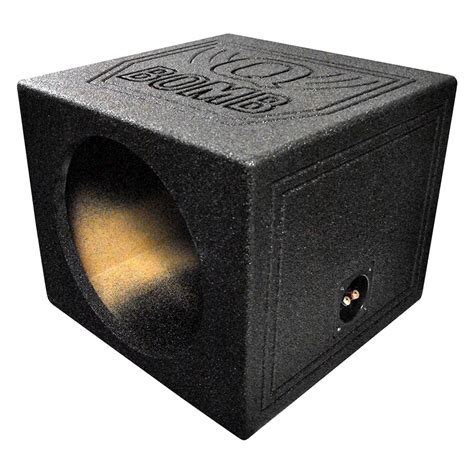 QPower® QBOMB12SSINGLE - 12" QBomb Series Sealed Subwoofer Box