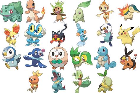 All Pokemon Starters by WillDynamo55 on DeviantArt