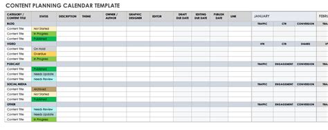 Revamp Your YouTube Strategy with Our Free Content Planner Template for Higher Engagement