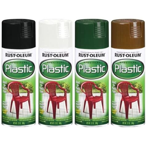 Rustoleum 211339 12 Oz White Gloss Plastic Spray Paint, PartNo 211339, by Rust-O - Walmart.com ...