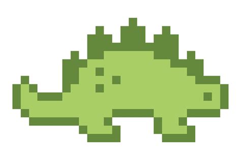 Dinosaur - Pixel Art Icon SVG Cut file by Creative Fabrica Crafts · Creative Fabrica