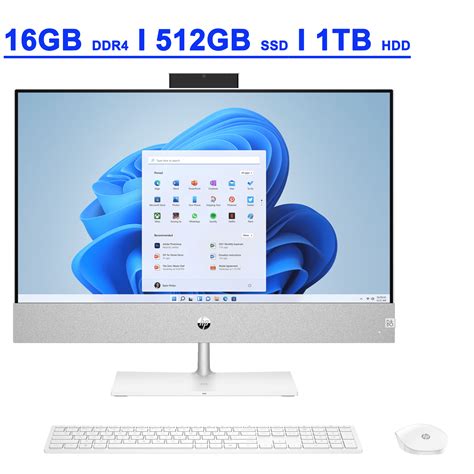 HP Pavilion 24 Premium All-in-One Desktop 23.8" FHD IPS Anti-glare 13th Gen Intel 10-Core i5 ...