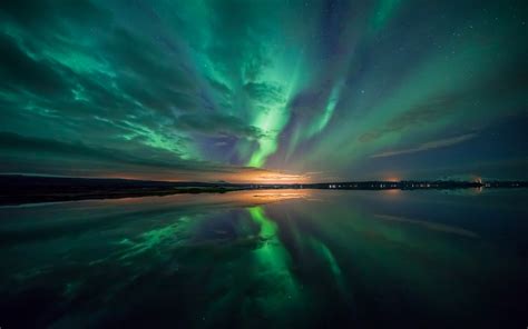 Aurora Over Lake, HD Nature, 4k Wallpapers, Images, Backgrounds, Photos and Pictures