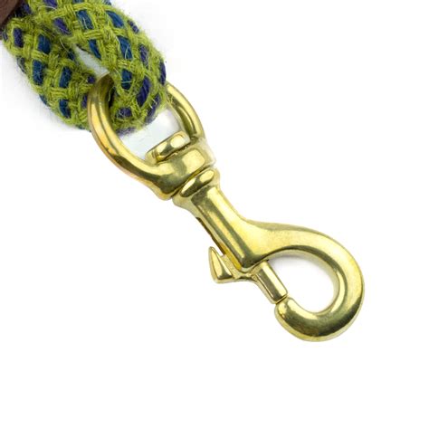 Sporty Dog Clip Lead - Twool braided wool dog lead