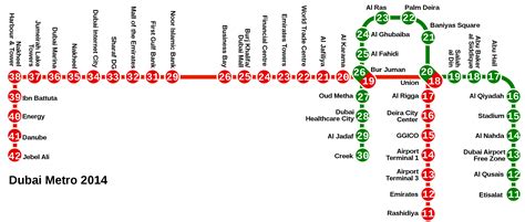 Dubai Metro – Metro maps + Lines, Routes, Schedules