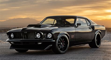 Gorgeous Black Ford Mustang Boss 429 : carporn