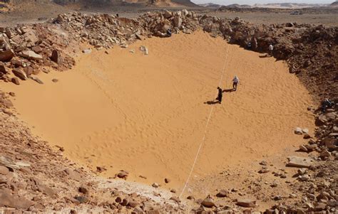 Untouched meteorite impact crater found via Google Earth