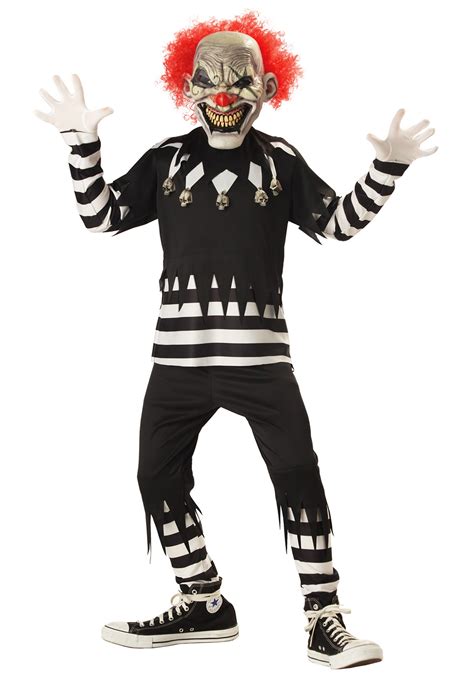 Kids Scary Clown Costume - Child Clown Costumes