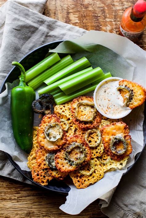 Easy Baked Jalapeno Cheese Crisps {Gluten Free, Low Carb} - Cotter Crunch- Gluten Free Recipes