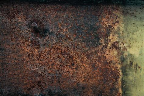 9 Cool Rusty Painted Metal Texture – TexturePalace.com