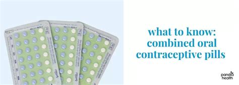 Combined Oral Contraceptive Pills - Pandia Health