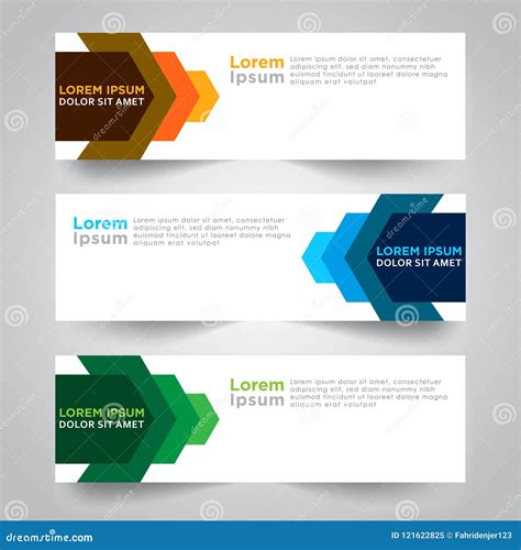 Banner Background. Modern Template Vector Design Stock Illustration - Illustration of graphic ...