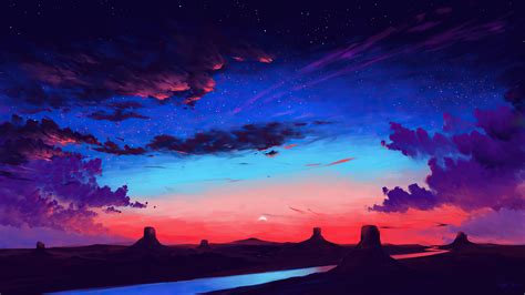 Sunset Sky Wallpaper