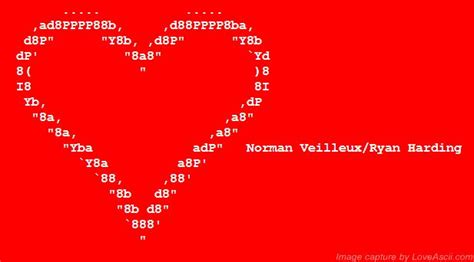 1000+ images about ASCII Art Hearts on Pinterest