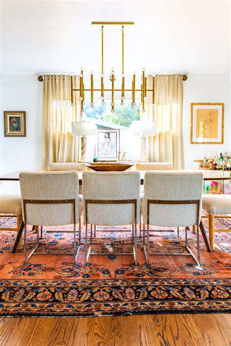 Neutral Mid Century Modern Dining Room - A Vintage Splendor