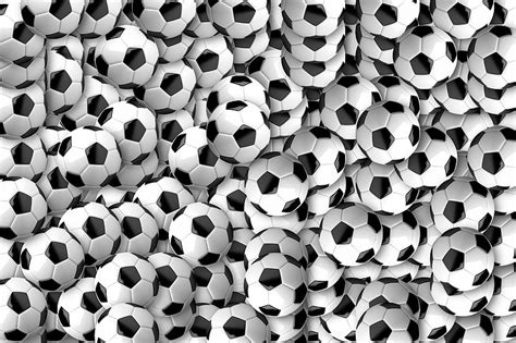 HD wallpaper: soccer ball lot clip art, soccer balls, football, texture, many | Wallpaper Flare