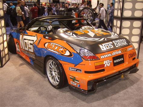 SEMA Show: Chris Forsberg's Nissan 350z Roadster Drift Car (Formula Drift)