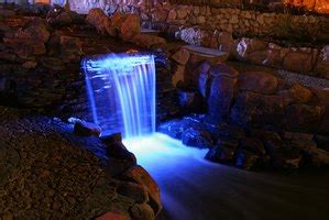 Waterfall Lighting | eHow