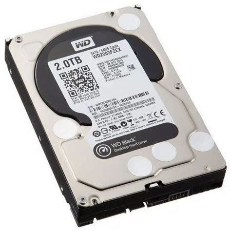 WD HDD Western Digital 2TB Black Internal Desktop Hard Drive, Memory Size: 2 Tb at Rs 5100 in ...