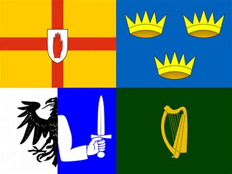 Four Provinces of Ireland Flag (5*3 foot)