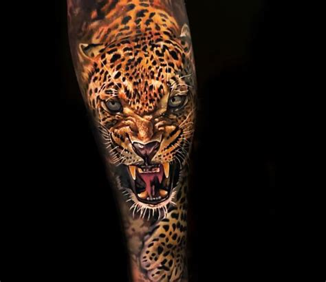 Jaguar tattoo by Ben Kaye | Post 30787