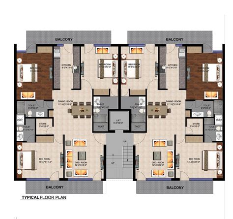 Small Apartment Building Floor Plans - Image to u