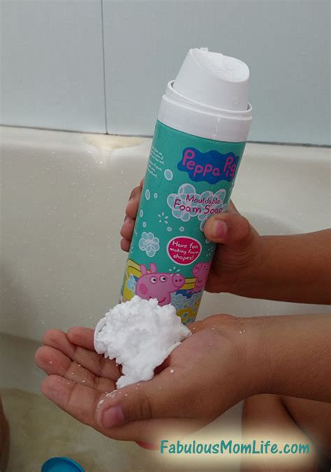 peppa-pig-mouldable-bath-foam - Fabulous Mom Life