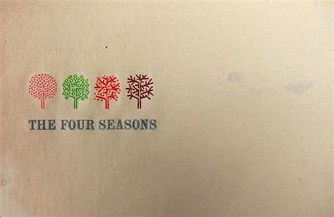 Design History 101: Quietly Beautiful Work by the Illustrator Who Drew The Four Seasons Logo ...