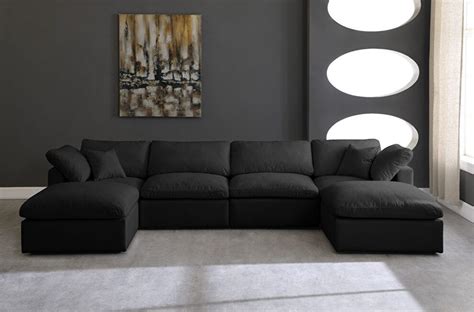 Black Sectional Couch Living Room - miseryes living room