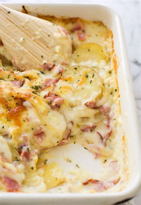 Easy Scalloped Potatoes and Ham – Adore Foods