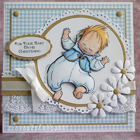 A Scrapjourney: Final Christening card