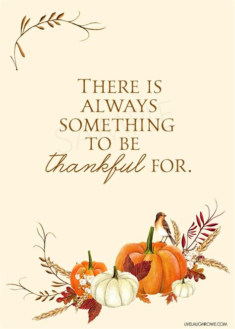 Thankful Printable | Thanksgiving Print - Live Laugh Rowe